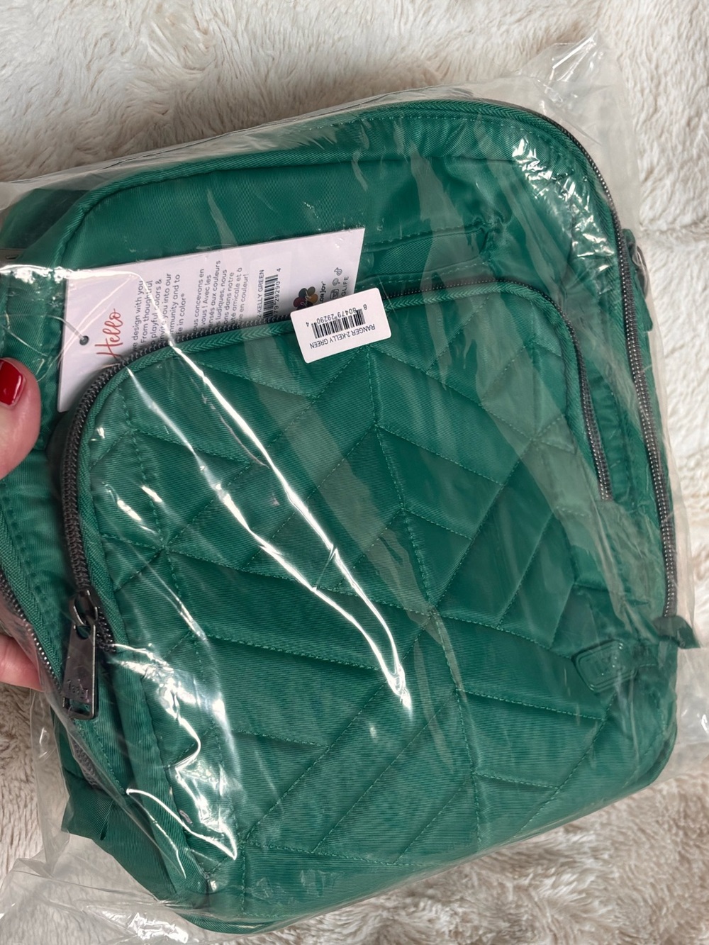 NWT Lug Ranger 2 Crossbody Bag in Kelly Green